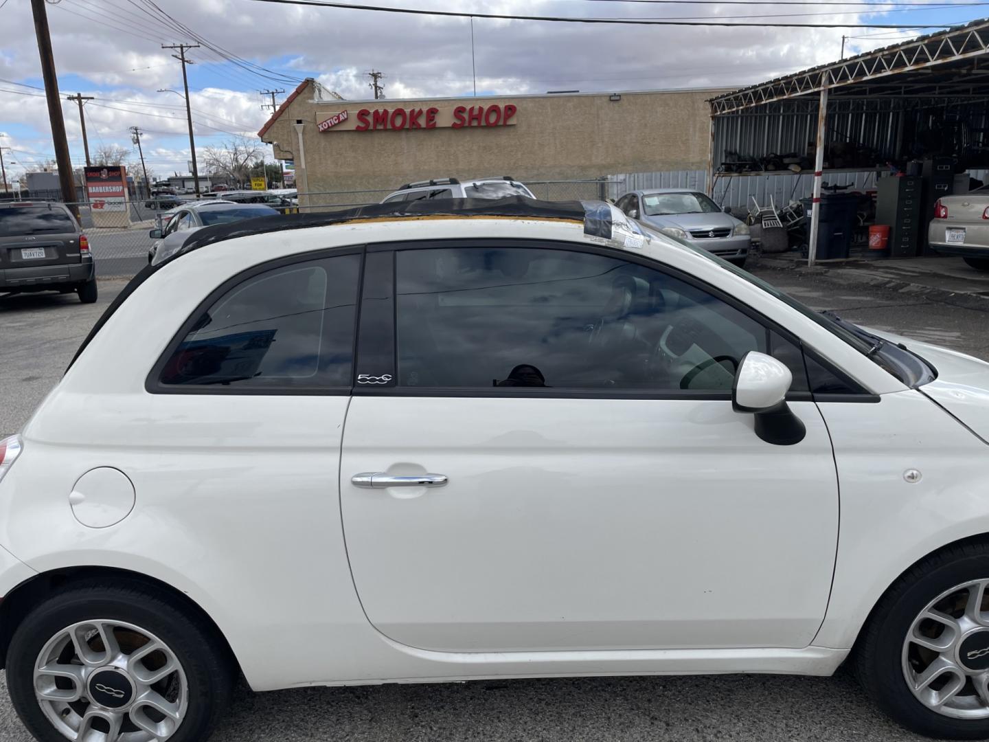 2012 Fiat 500 C Pop (3C3CFFDR9CT) with an 1.4L L4 engine, located at 44356 Date Ave., Lancaster, CA, 93534, (661) 945-6555, 34.688919, -118.139374 - MANUAL/STICK SHIFT - Photo#1